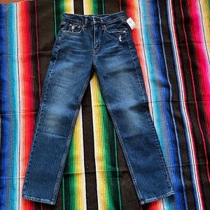 NWT GAP Sky High Straight Jeans